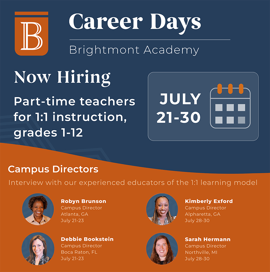 Career Days July 21-30 Career Days July 21-30